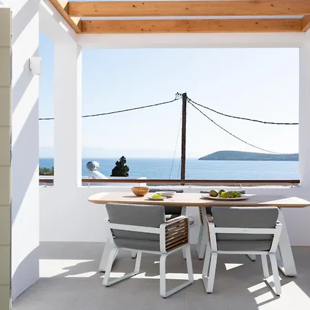 Triotissa Balcony Sea View 50m From Beach Apartment Drios