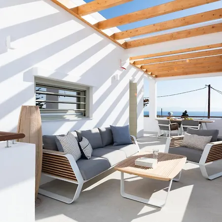 Apartment Triotissa Balcony Sea View 50m From Beach *