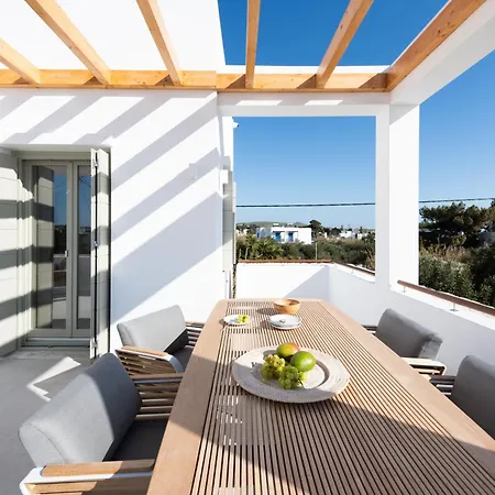 Apartment Triotissa Balcony Sea View 50m From Beach